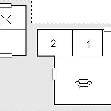 Nice In W/ 3 Bedrooms Feriehus